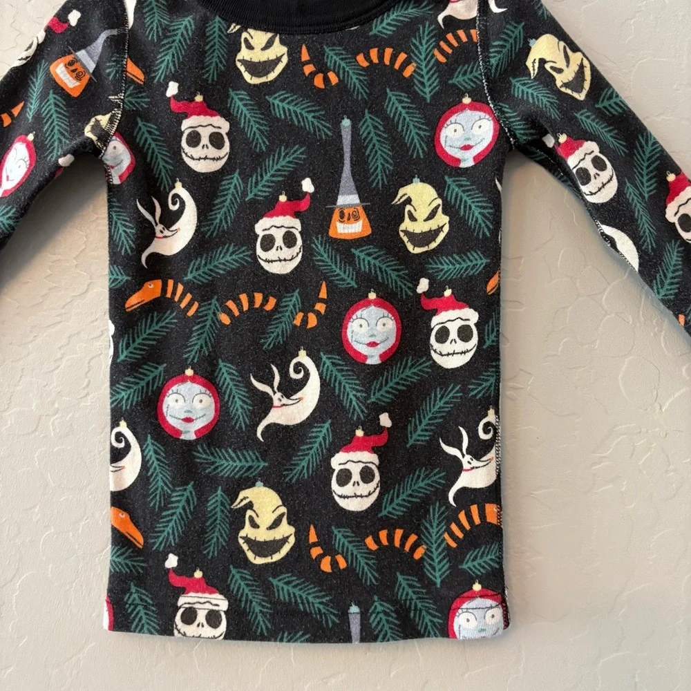 Hanna Andersson Disney The Nightmare Before Christmas HannaJams Pajama Set sz 4